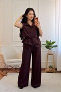 Colete com cintura ajustável e renda - lavishiochiccoletelavishiochic