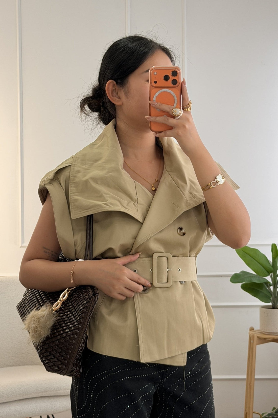 Colete estilo trench - lavishiochiccasacolavishiochic