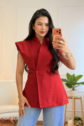 Colete modelador com botões duplos - lavishiochiccoletelavishiochic