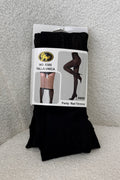 Collants Térmicos com Padrão Rendado e Efeito Transparente - lavishiochicMeiaslavishiochic