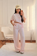 Conjunto alo Casual T-shirt e Calça - lavishiochicconjuntoslavishiochic