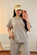 Conjunto alo Casual T-shirt e Calça - lavishiochicconjuntoslavishiochic