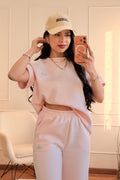 Conjunto alo Casual T-shirt e Calça - lavishiochicconjuntoslavishiochic