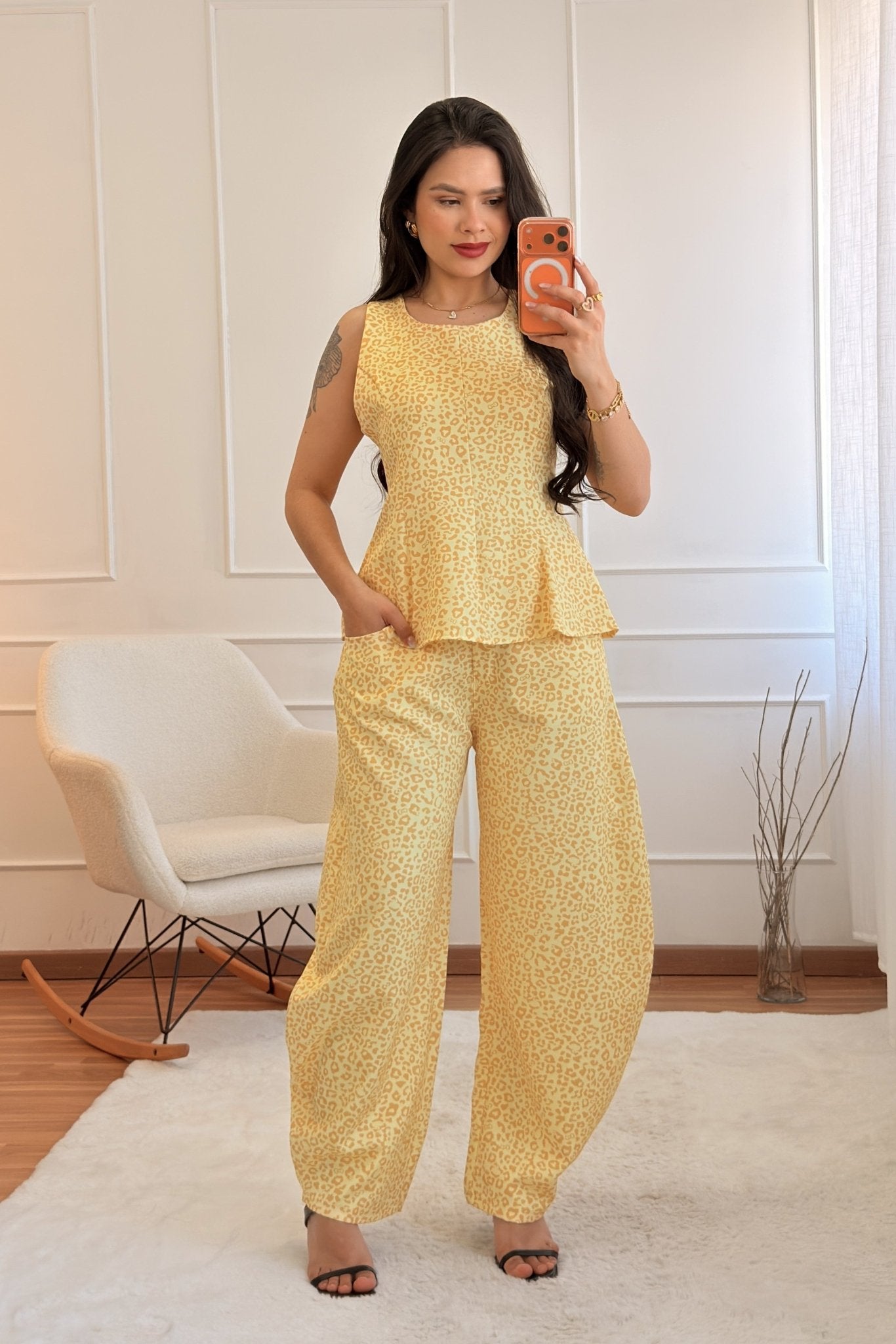 Conjunto Animal Print Leopardo - lavishiochicconjuntolavishiochic