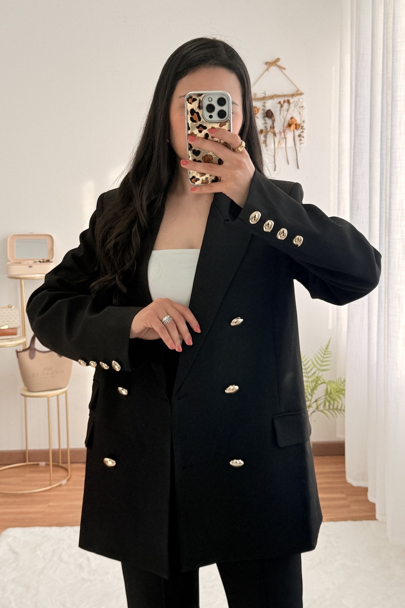 Conjunto blazer + calça MOCHY - lavishiochicconjuntoMochy
