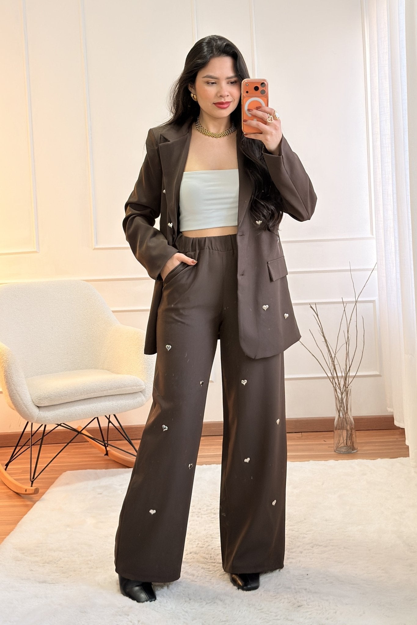 Conjunto Blazer com Detalhes - lavishiochicconjuntolavishiochic