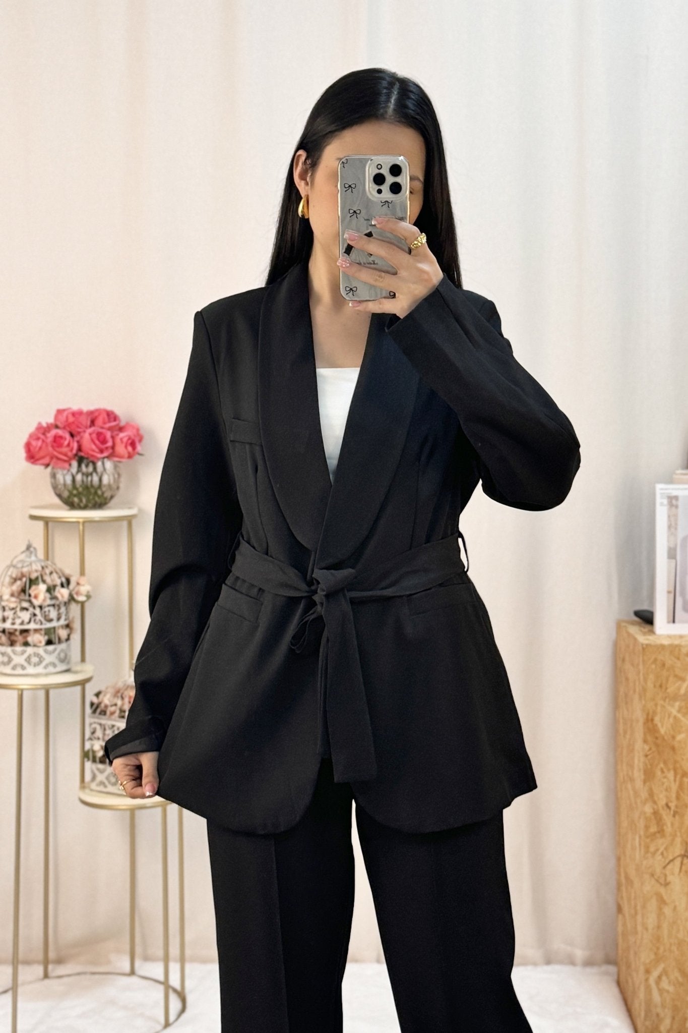 Conjunto blazer+calça 87292 - lavishiochicconjuntolavishiochic
