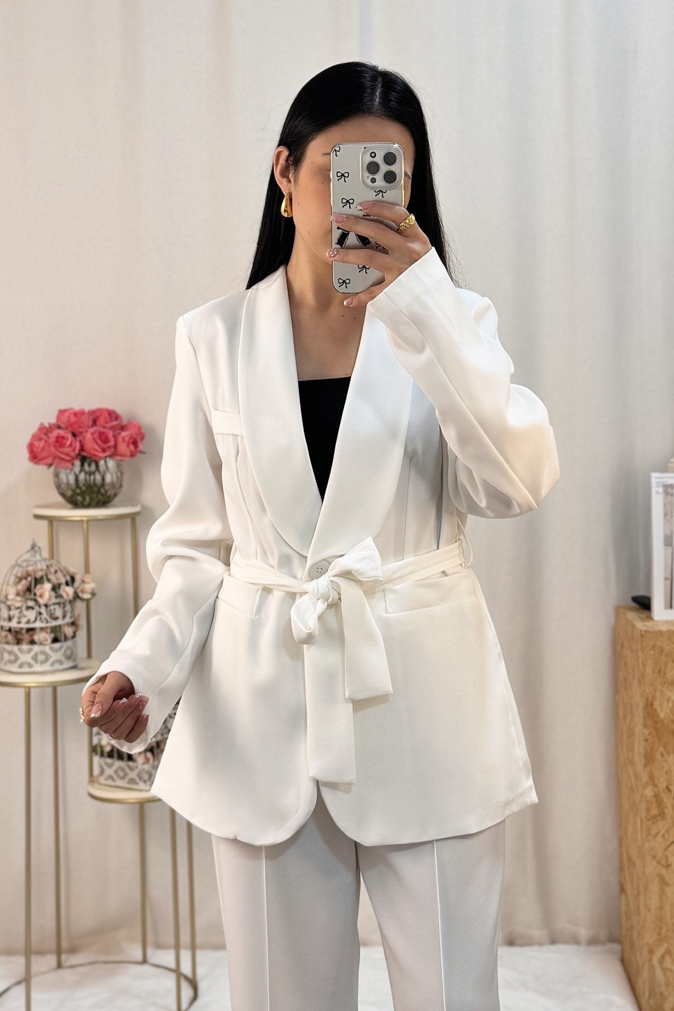 Conjunto blazer+calça 87292 - lavishiochicconjuntolavishiochic