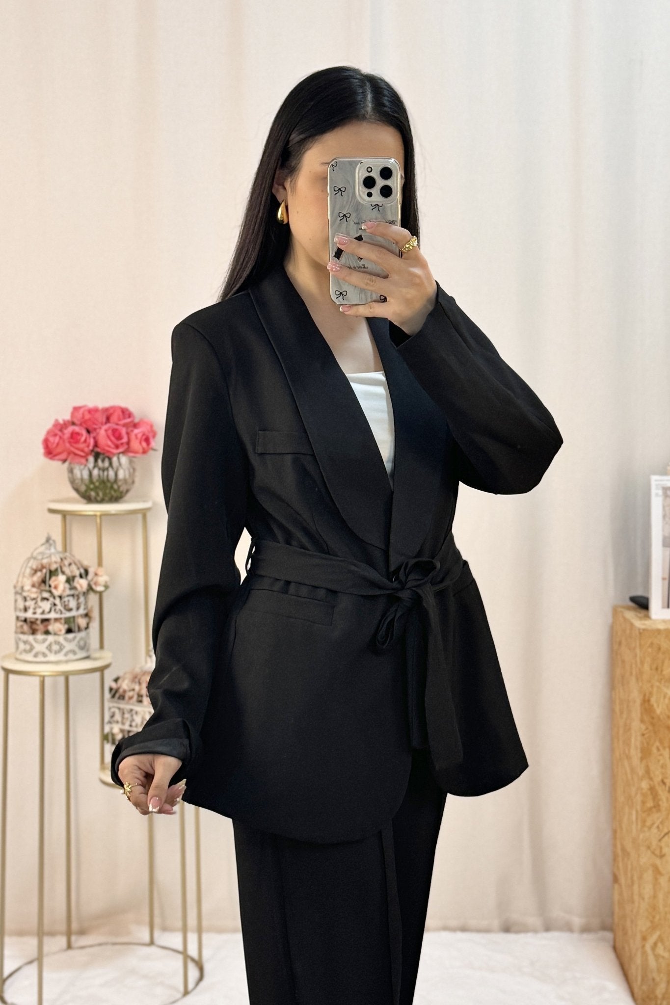 Conjunto blazer+calça 87292 - lavishiochicconjuntolavishiochic