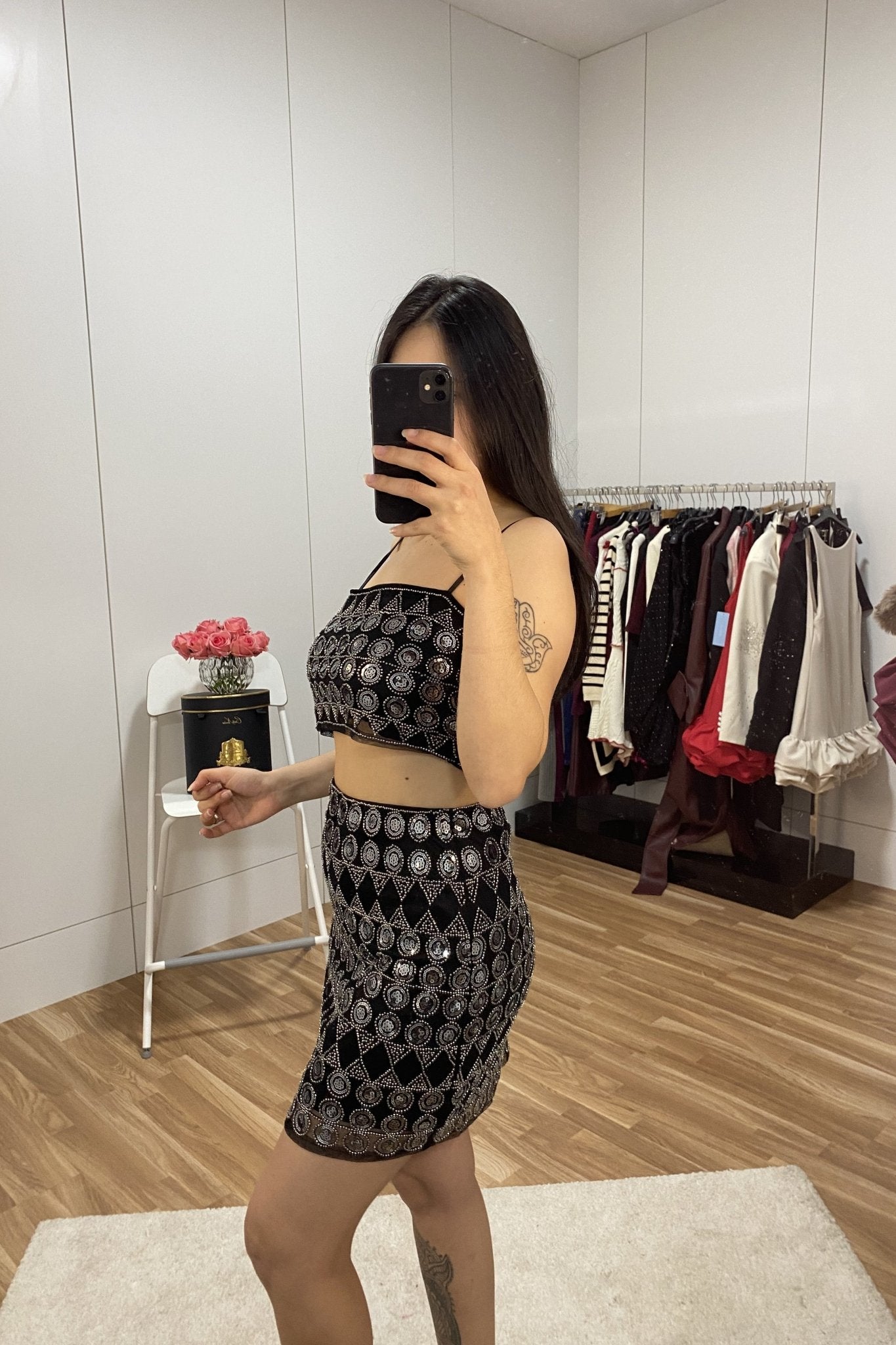 Conjunto Brilhante da drôle de copine - lavishiochicconjuntosDrole de copine Paris