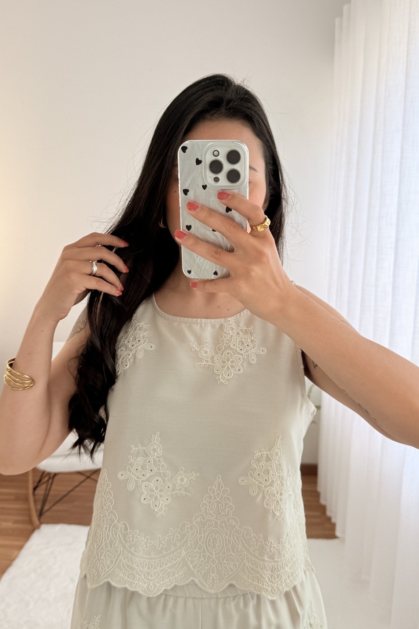 Conjunto colete+calça FLAMMODE - lavishiochicconjuntoFlammoda