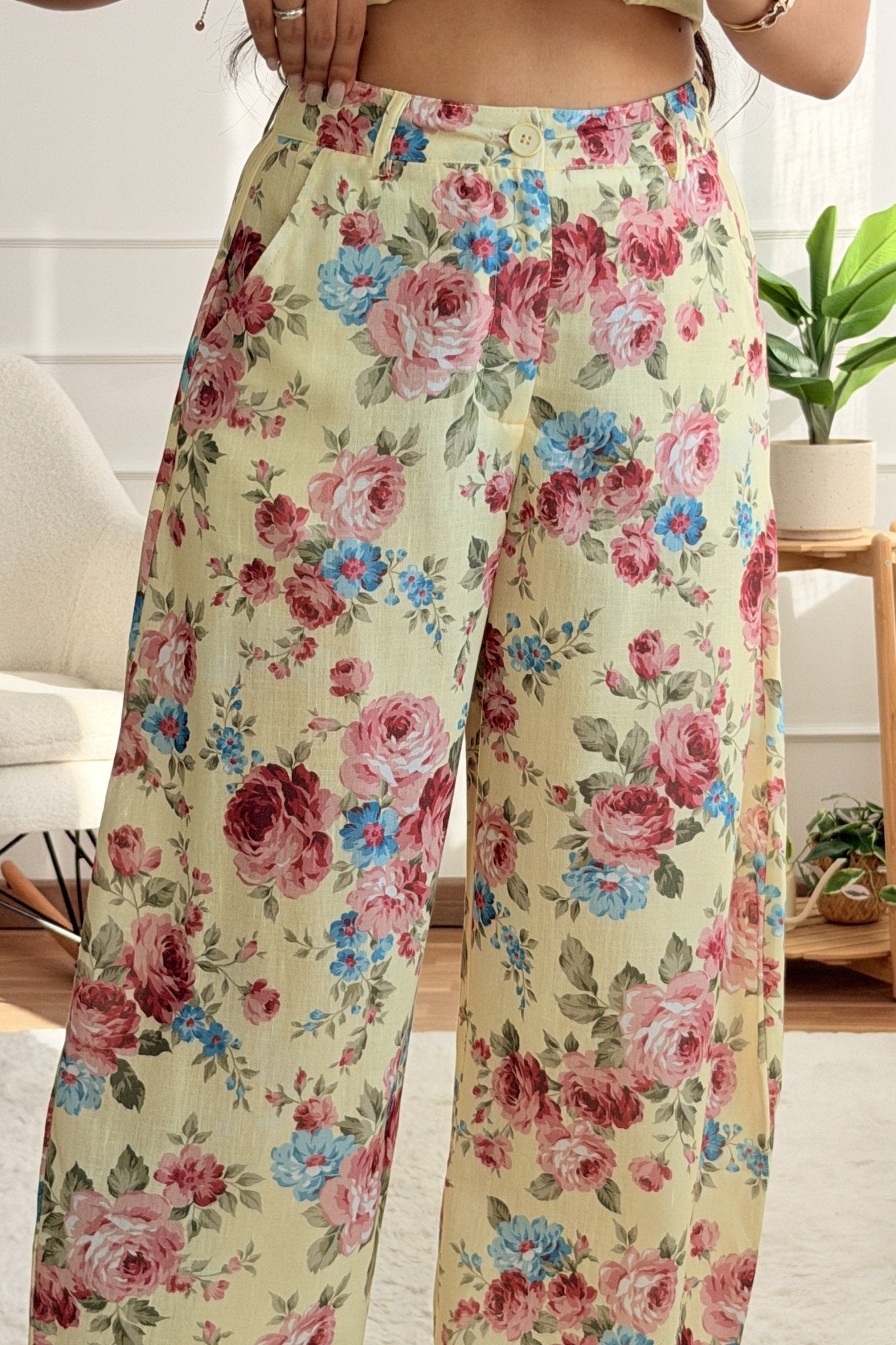 Conjunto coletee calça 100% linho MOCHY - lavishiochicconjuntoMochy
