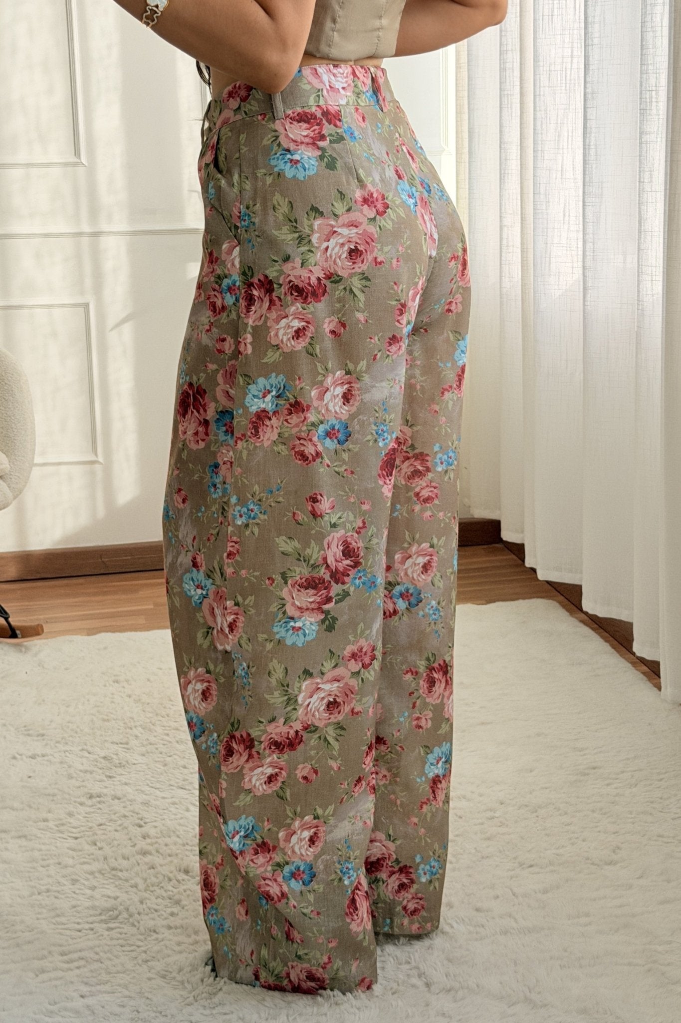 Conjunto coletee calça 100% linho MOCHY - lavishiochicconjuntoMochy