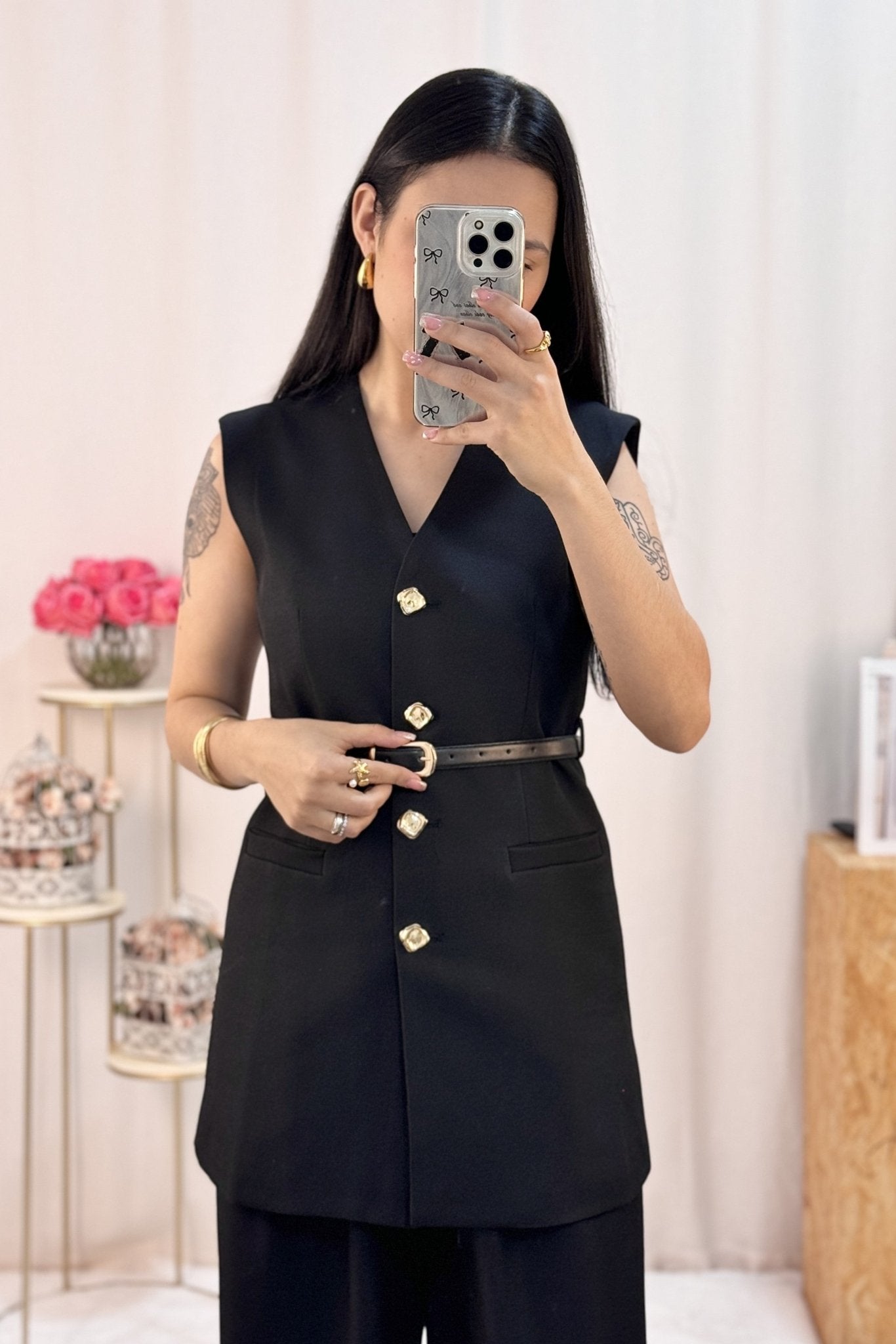 Conjunto com cinto MOCHY - lavishiochicconjuntosMochy