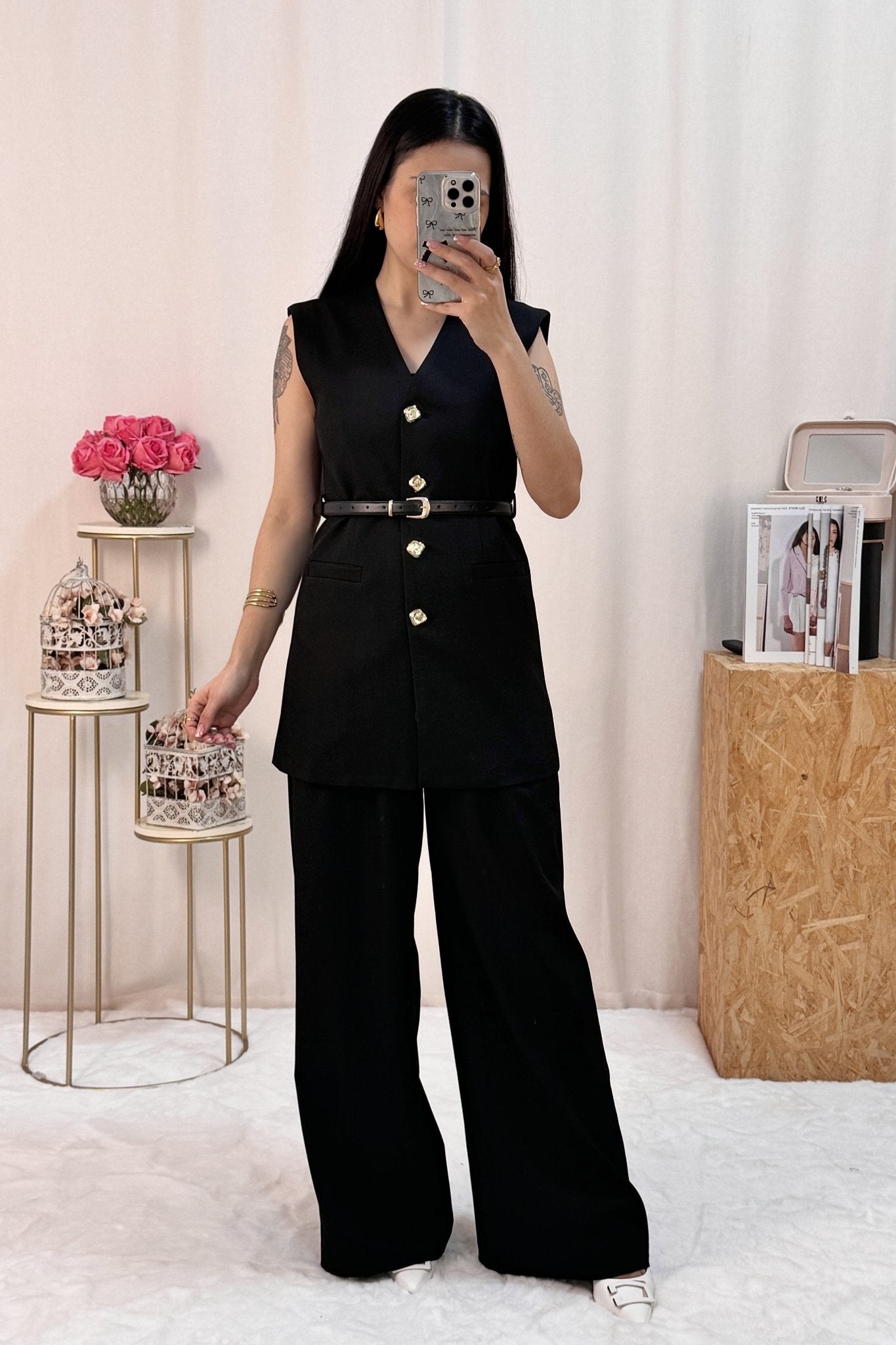 Conjunto com cinto MOCHY - lavishiochicconjuntosMochy