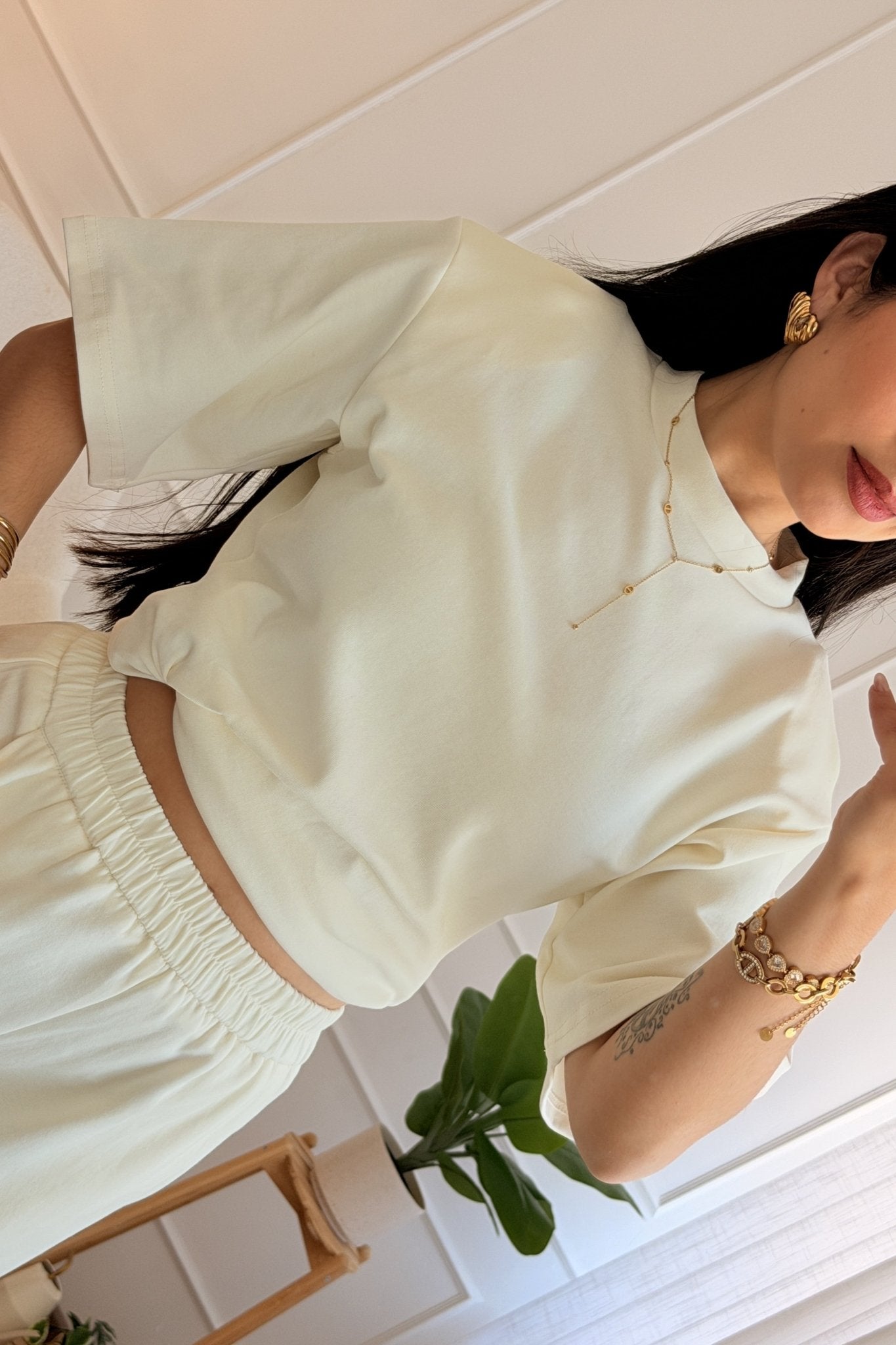 Conjunto com Ombreiras e Detalhe na Barra MOCHY - lavishiochicconjuntosMochy