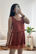 Conjunto com riscas laterais - lavishiochicconjuntolavishiochic