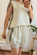 Conjunto com riscas laterais - lavishiochicconjuntolavishiochic