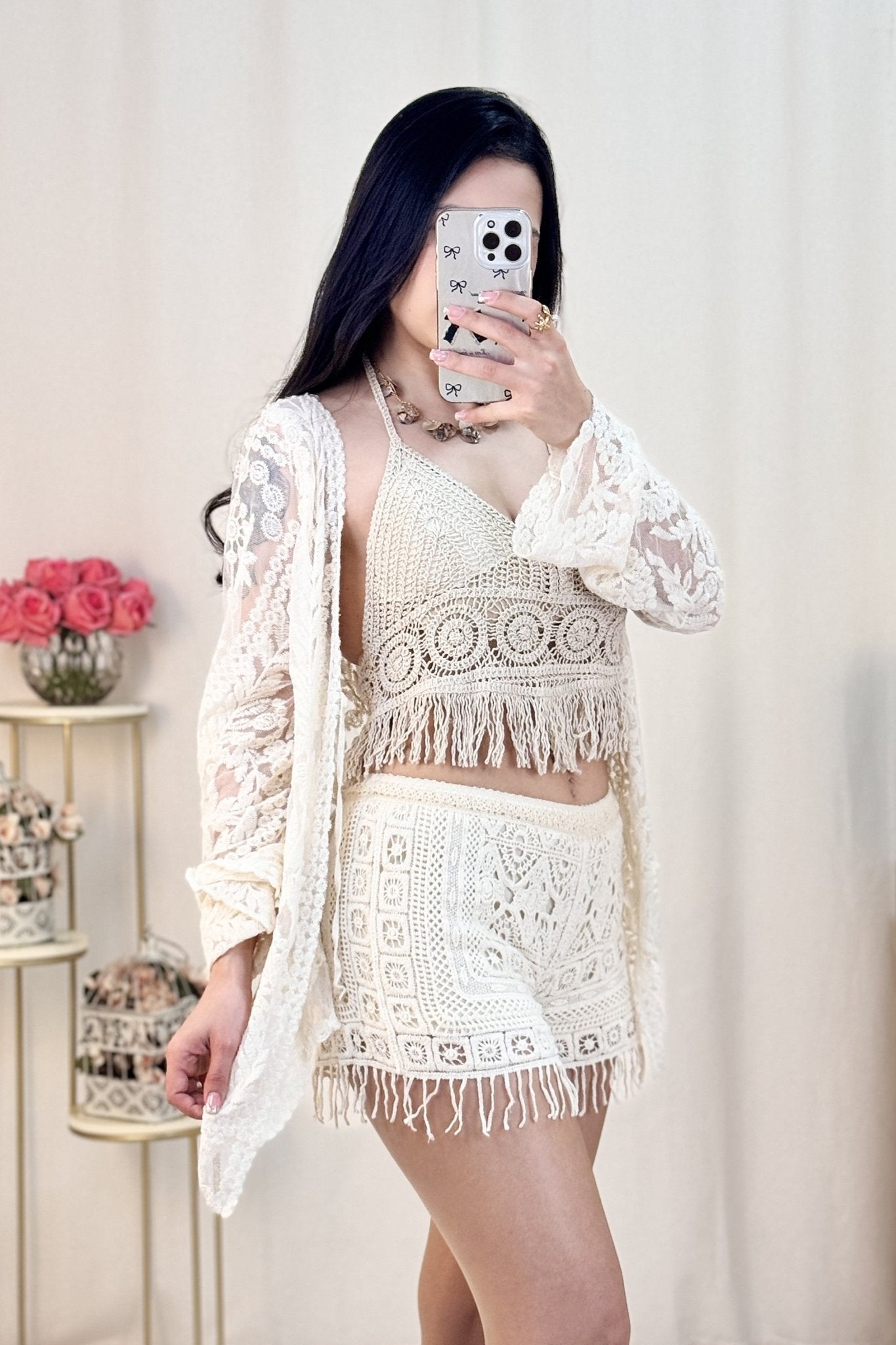 Conjunto de 3 peças - lavishiochicconjuntolavishiochic