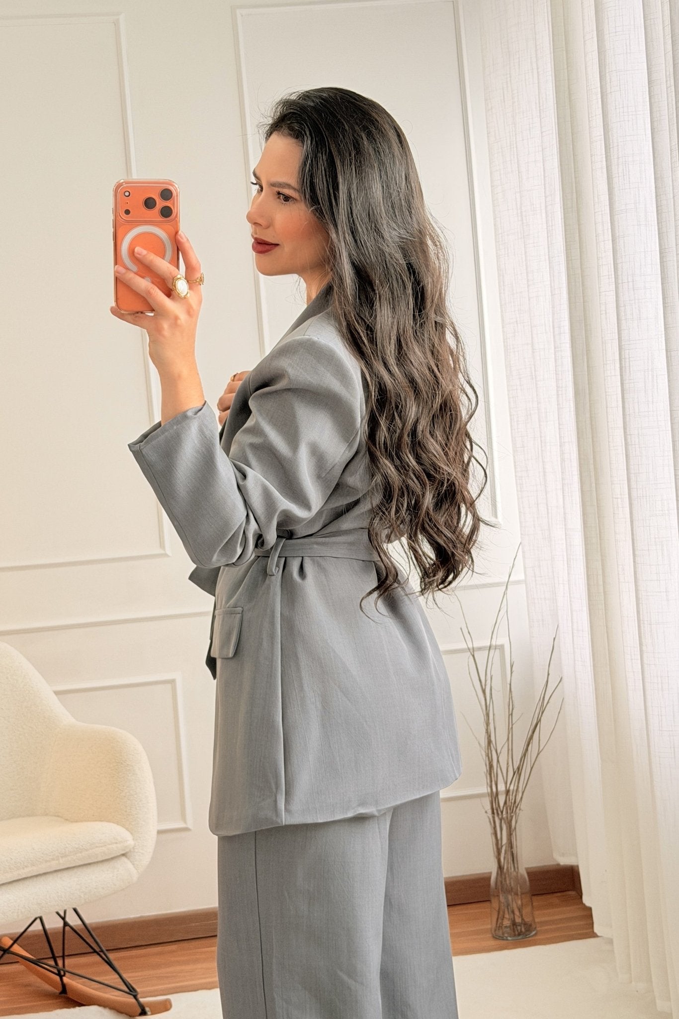 Conjunto de blazer a calça - lavishiochicconjuntoslavishiochic