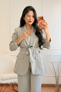 Conjunto de blazer a calça - lavishiochicconjuntoslavishiochic