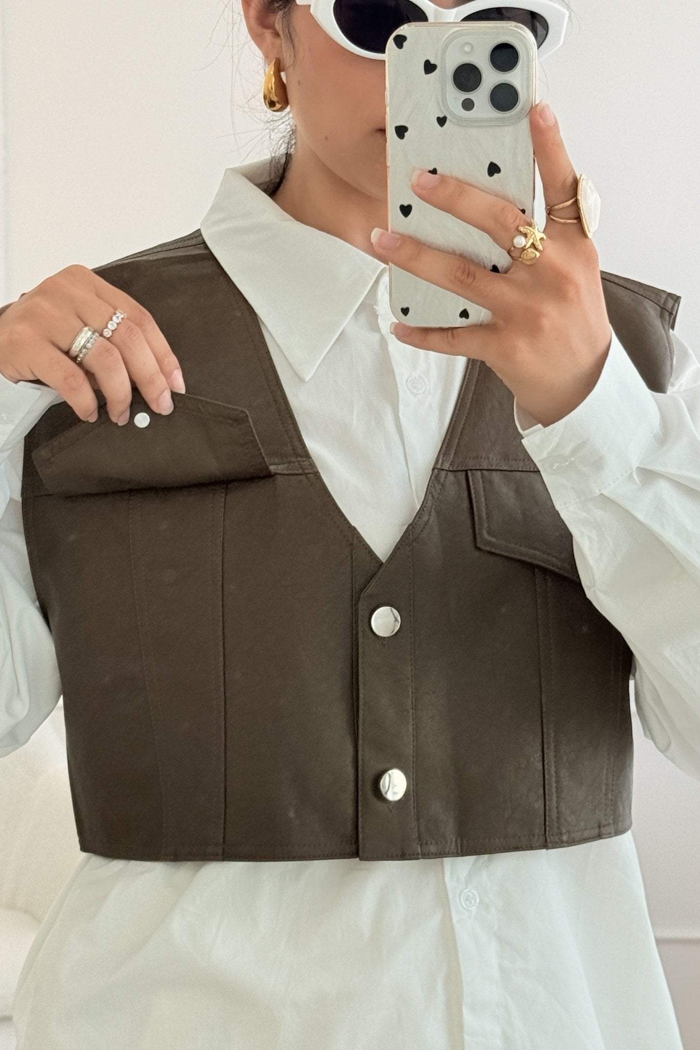 Conjunto de camisa com colete - lavishiochiccamisalavishiochic