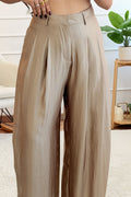 Conjunto de colete em V e calças largas MOCHY - lavishiochicconjuntosMochy