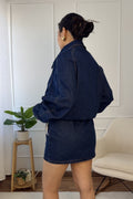 Conjunto de ganga com saia - lavishiochicconjuntolavishiochic