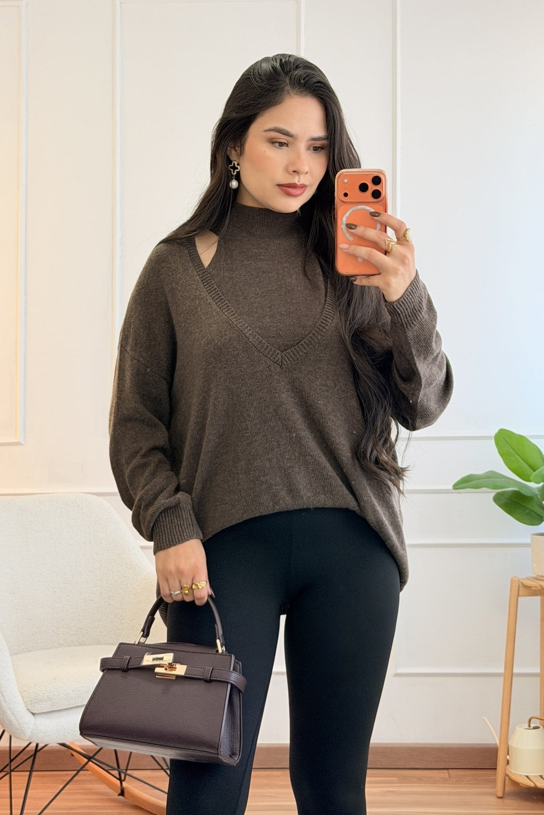 Conjunto de malha de duas peças MOCHY - lavishiochiccamisolaMochy