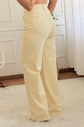 Conjunto denim colete e calça wide leg - lavishiochicconjuntolavishiochic