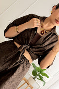 Conjunto em bordado inglês com camisa - lavishiochicconjuntolavishiochic