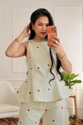 Conjunto ganga bordado corações MOCHY - lavishiochicconjuntoMochy