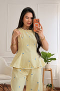 Conjunto ganga bordado corações MOCHY - lavishiochicconjuntoMochy