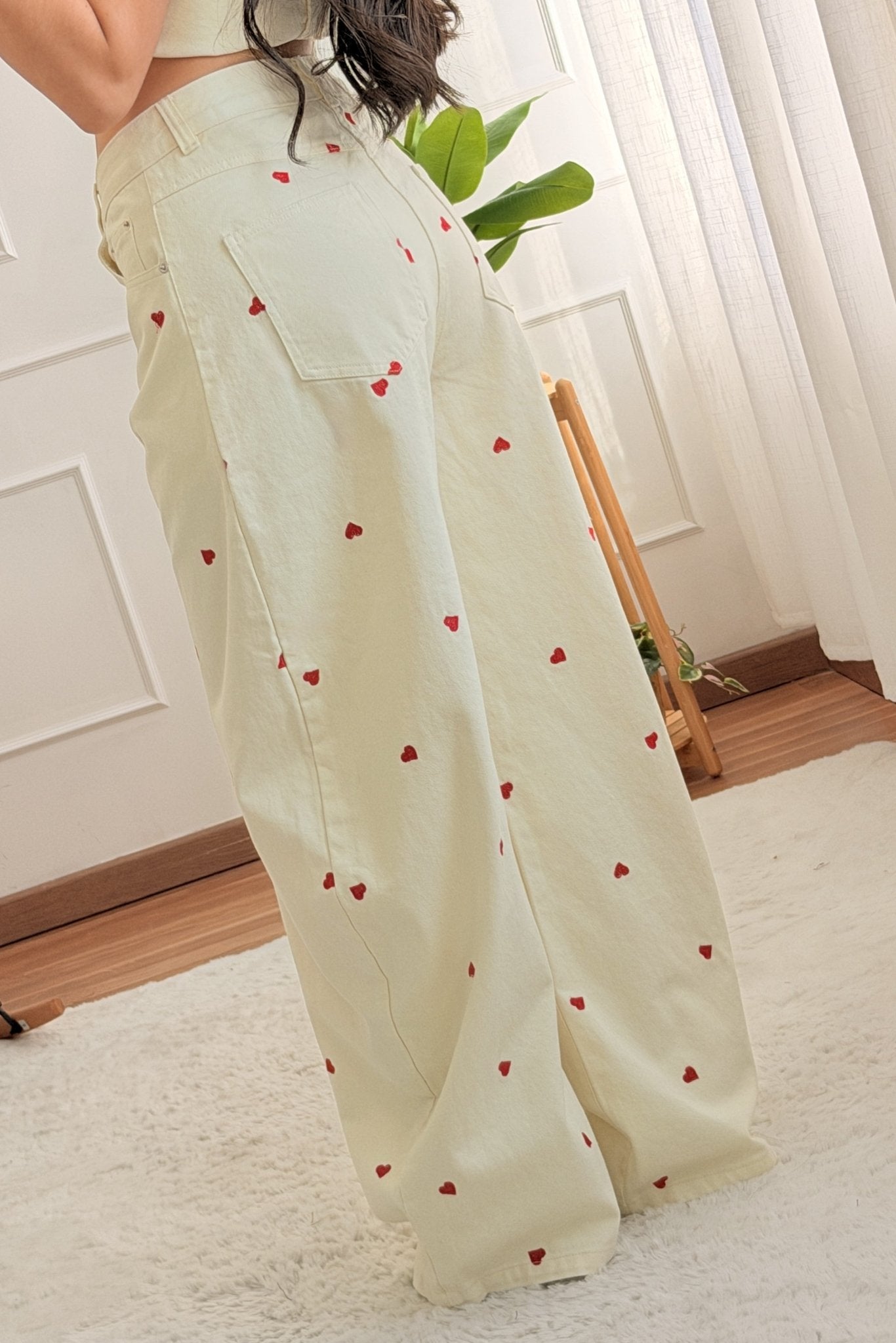 Conjunto ganga bordado corações MOCHY - lavishiochicconjuntoMochy