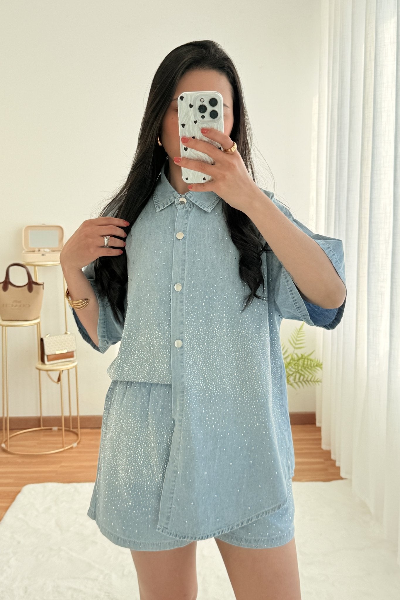 Conjunto ganga brilho - lavishiochicconjuntolavishiochic