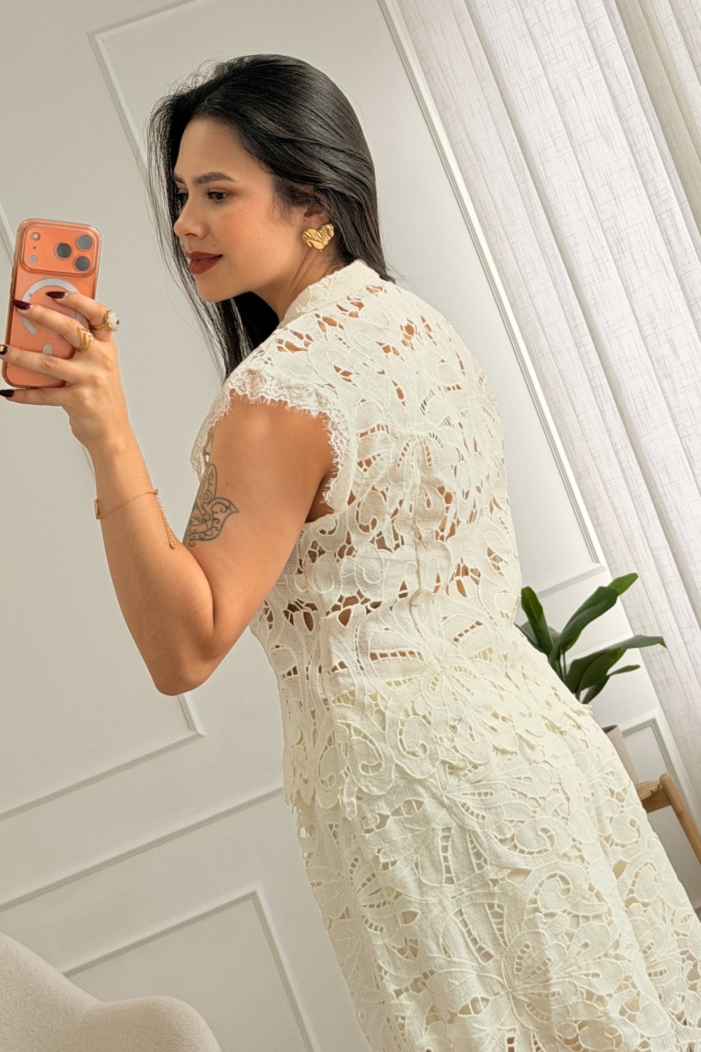 Conjunto oriental em renda floral HOCHY - lavishiochicconjuntoMochy