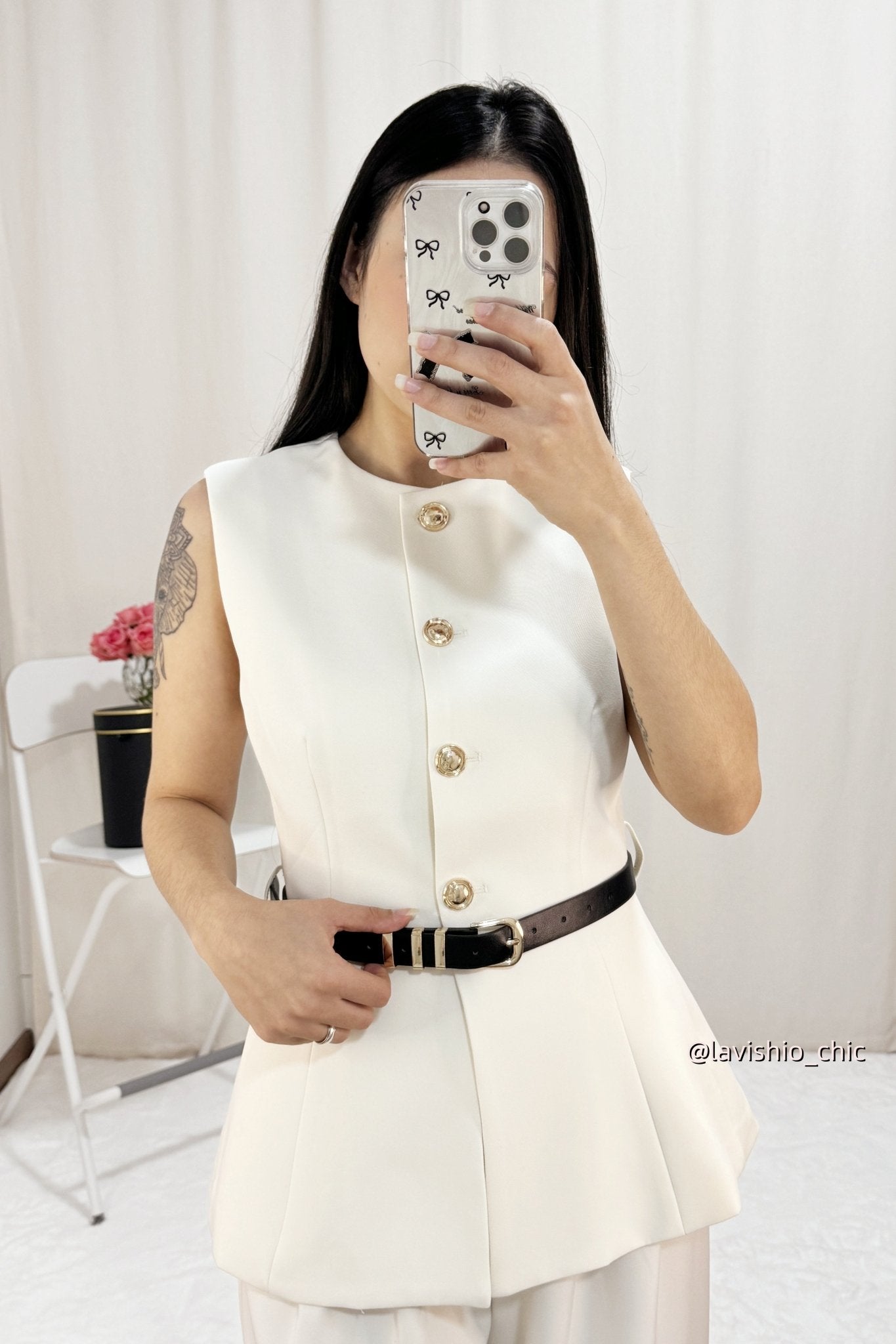 Conjuntos+cinto MOCHY EC7826 - lavishiochicconjuntoMochy