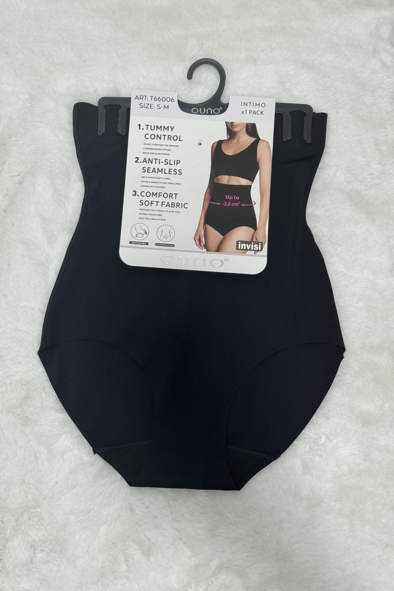 Cueca Modeladora de Cintura Alta Invisível - lavishiochiccuecalavishiochic