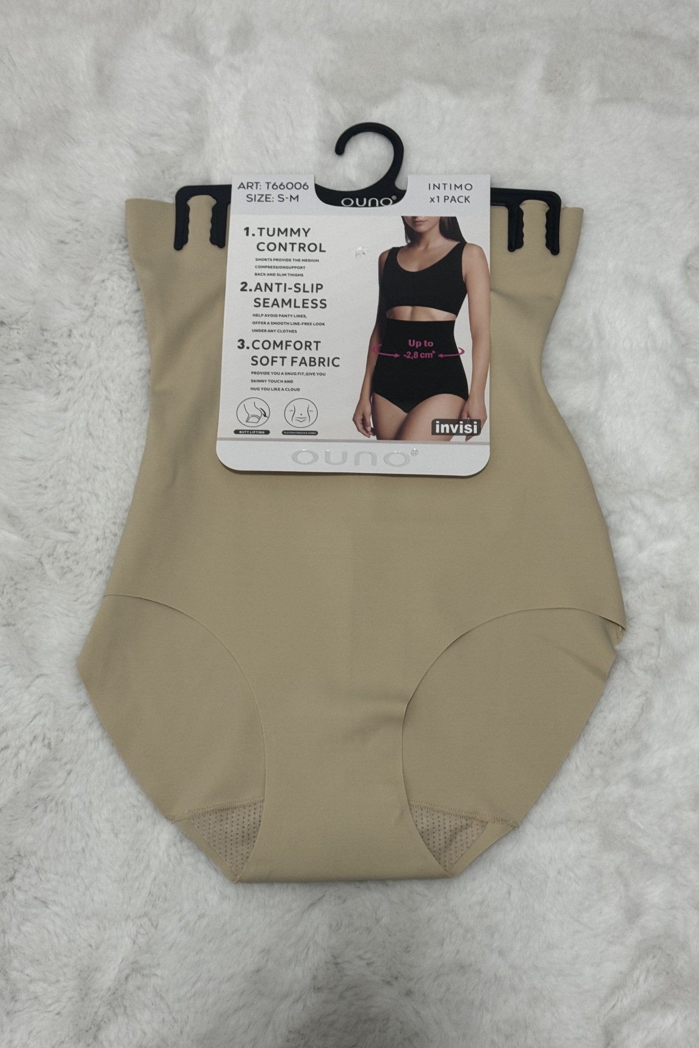 Cueca Modeladora de Cintura Alta Invisível - lavishiochiccuecalavishiochic