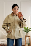 Gabardina com Cinto - lavishiochiccasacoslavishiochic