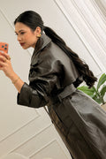 Gabardina em Efeito Pele - lavishiochiccasacoslavishiochic