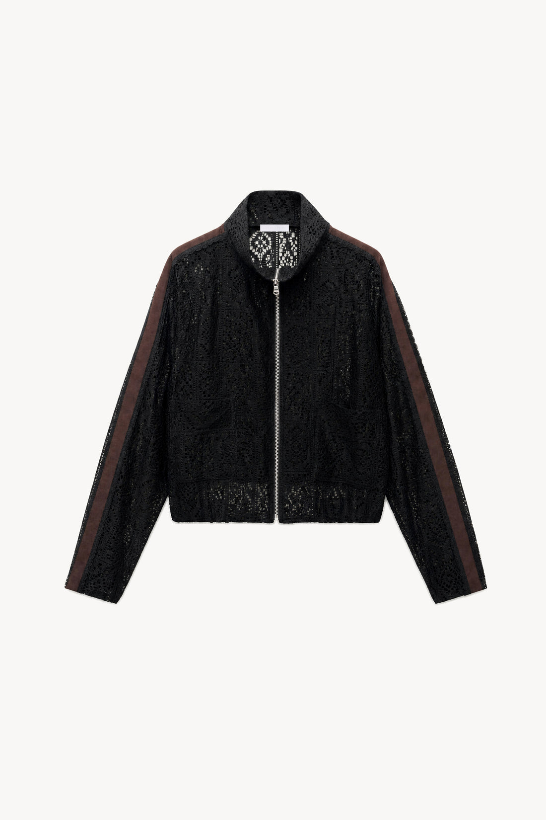 Bomber em tecido perfurado LUMINA