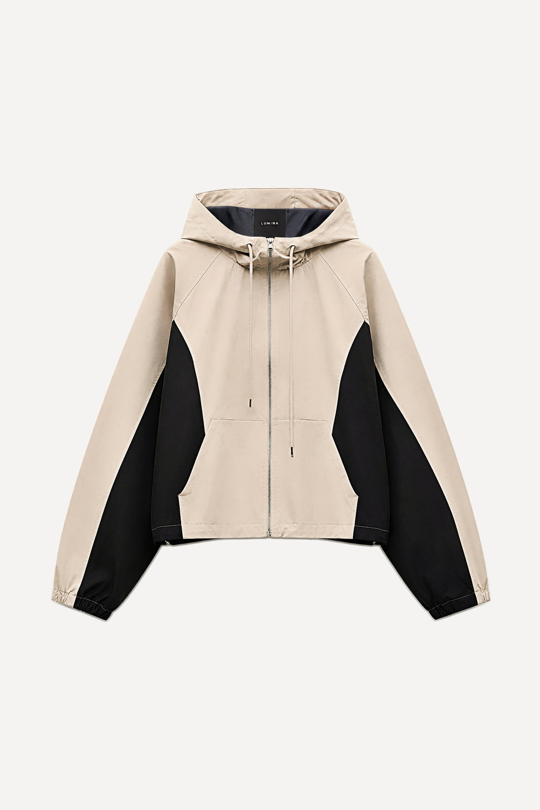 Bomber técnico com capuz e bolsos canguru LUMINA