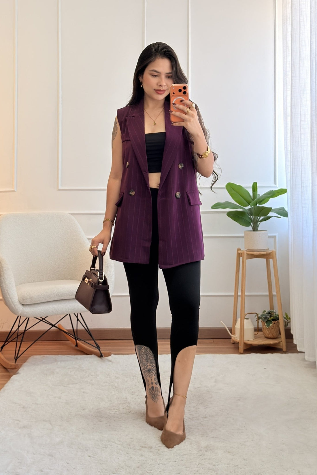 Legging com pé integrado MOCHY - lavishiochicCalçasmochy