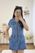 Macacão denim - lavishiochicmacacãolavishiochic
