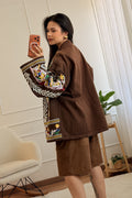 Quimono em algodão com bordados - lavishiochiccasacoslavishiochic