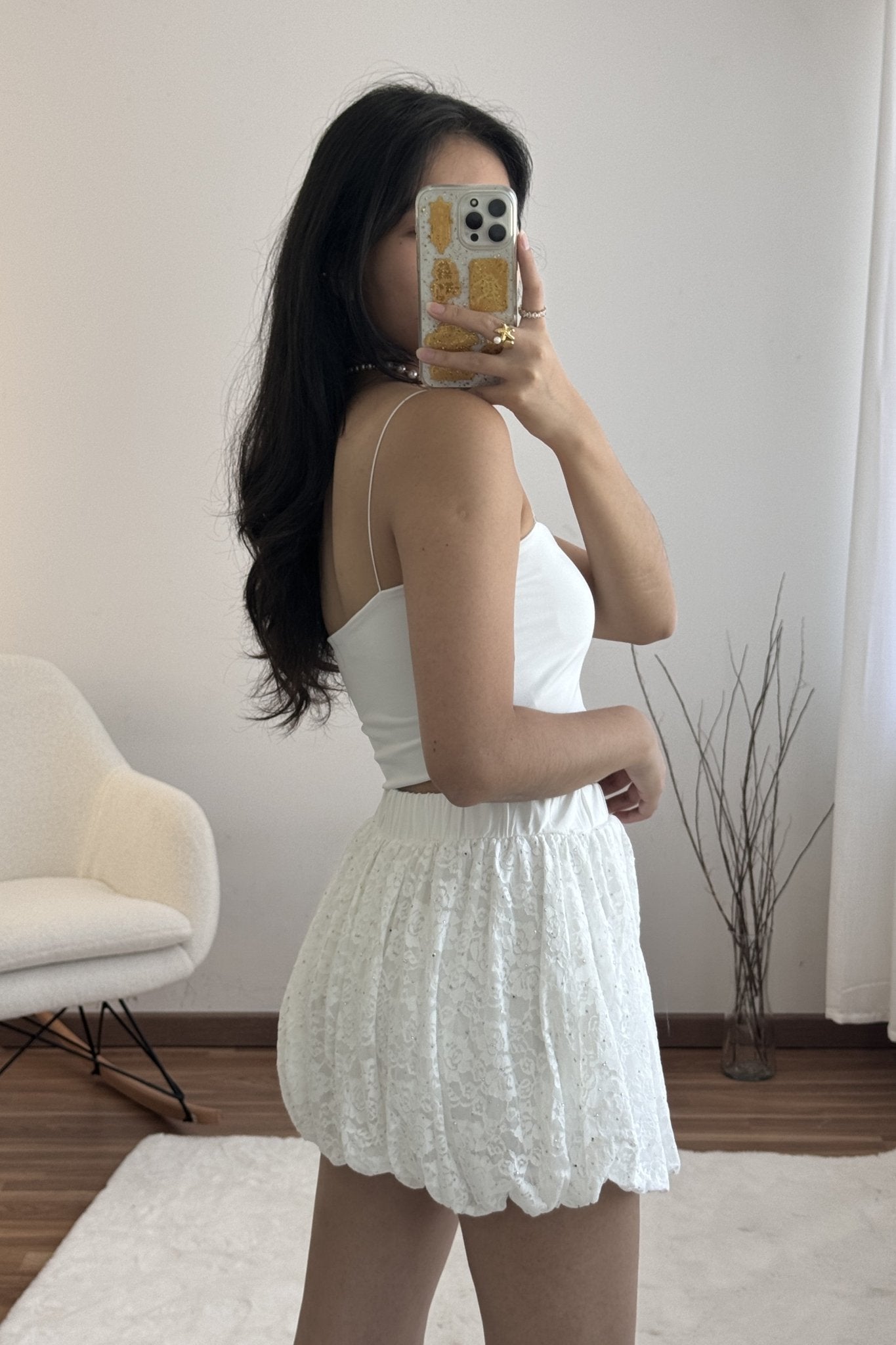 Saia - calção balão em renda - lavishiochicsaialavishiochic