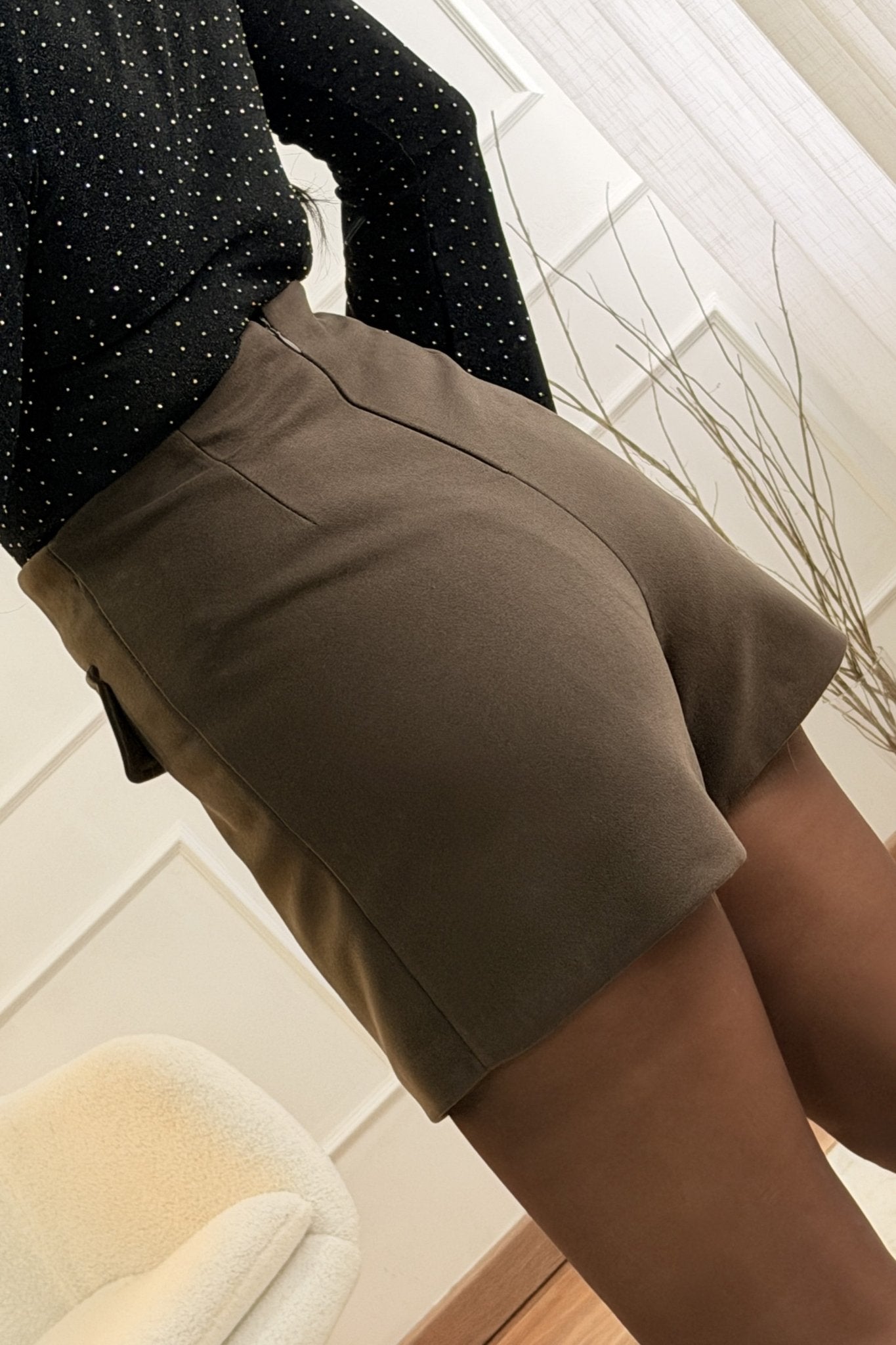 Saia - calção de cintura subida - lavishiochicsaialavishiochic