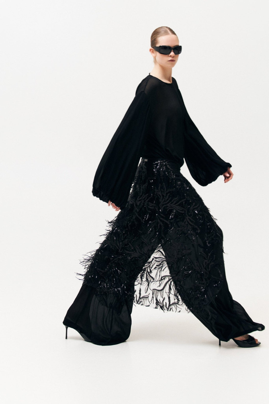 Saia com lantejoulas LUMINA - lavishiochicsaialumina