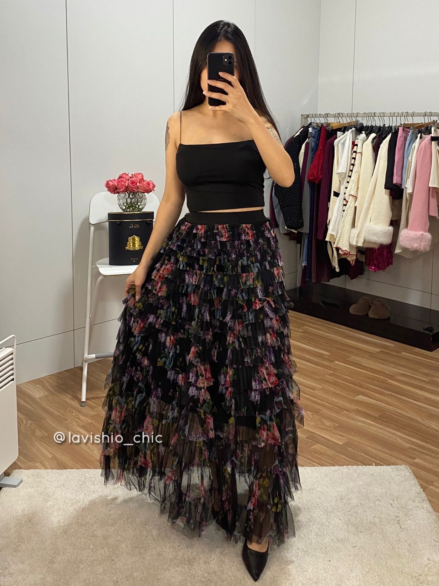 Saia de tule - lavishiochicsaialavishiochic